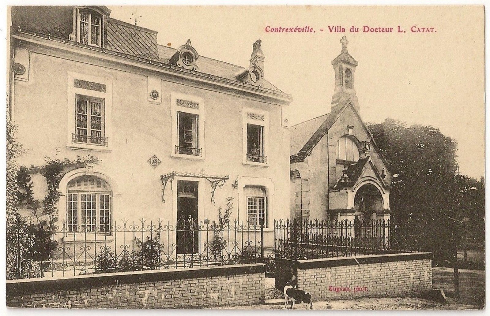 Villa du Docteur L. Catat and the English Church