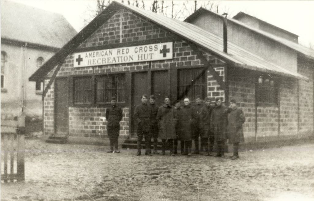 The American Red Cross Hut in Contrexeville, 1918-1919