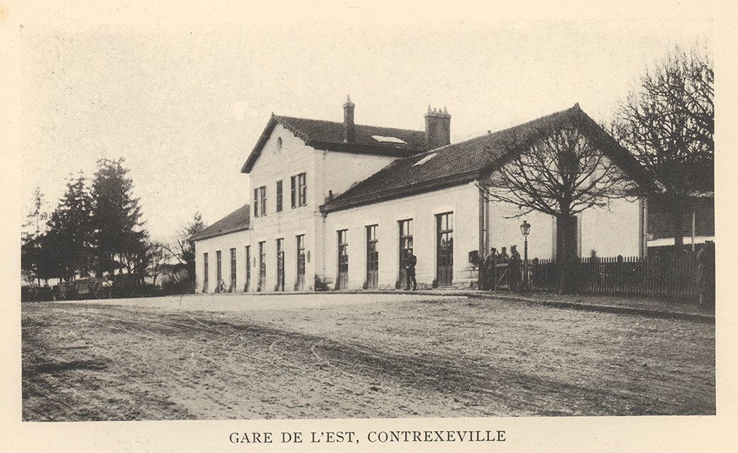 Trainstation at Contrexeville