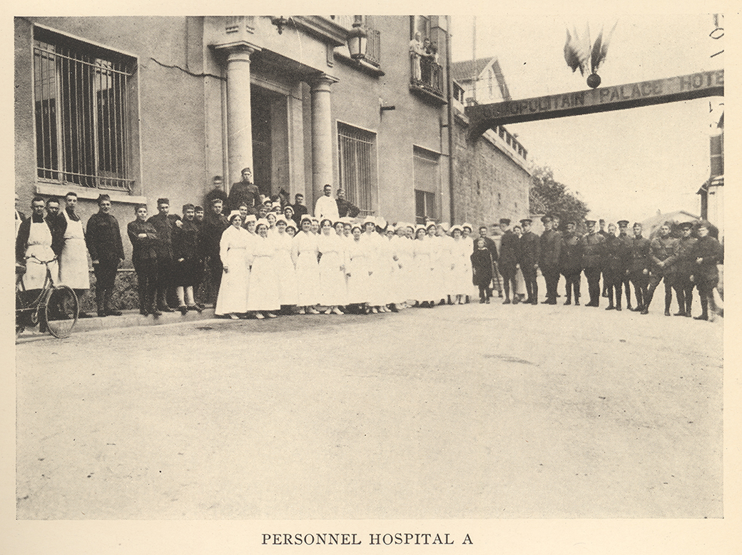 Personnel of Hospital A (Hotel Cosmopolitan)