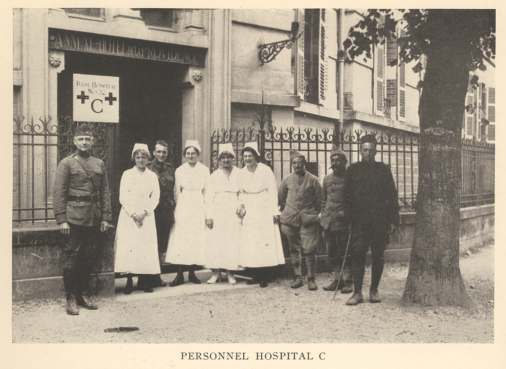 Personnel of Hospital C (Hotel de la Providence Annex)