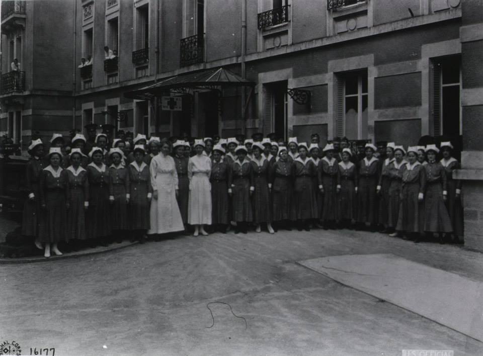 Personnel of Hospital 2, Base Hospital 31, Contrexeville, 1919