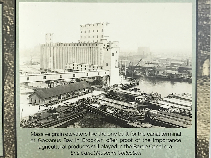 grain elevator in Brooklyn, NY