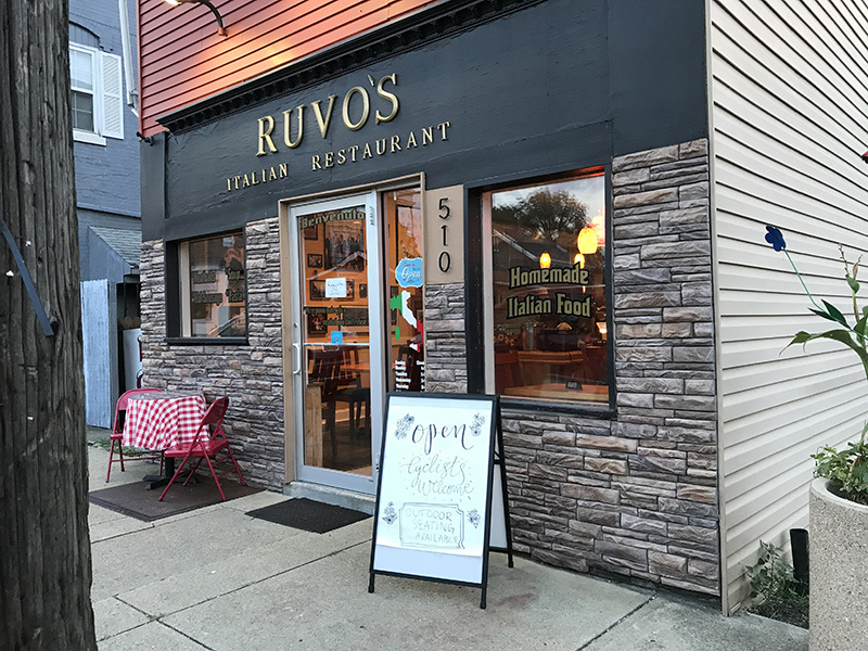 Ruvo's Italian restaurant in Connellsville