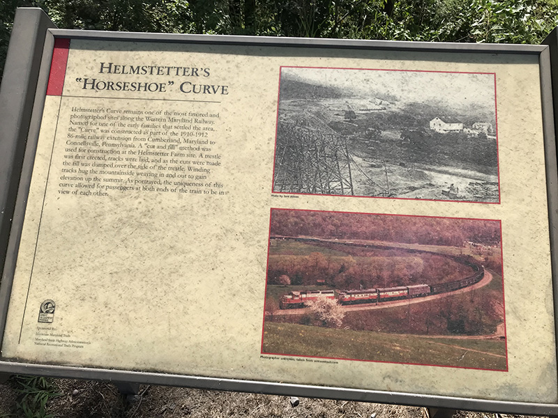 Sign about Helmstetter's Curve