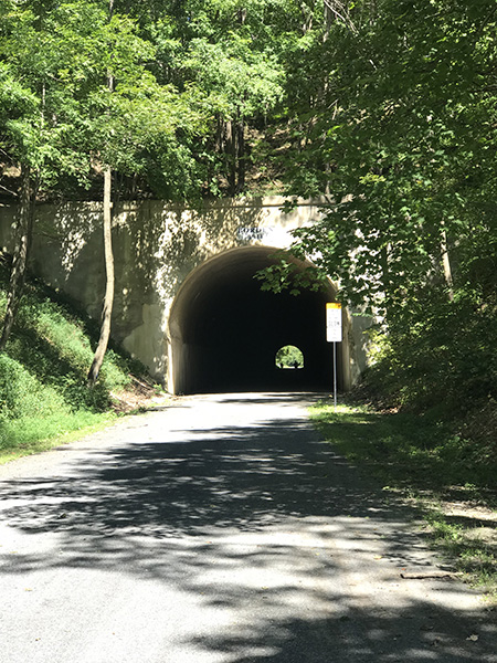 Entrance to Borden Tunnel