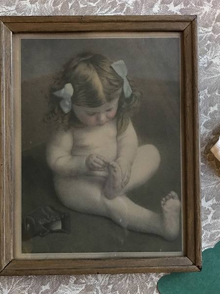 Painting of a girl