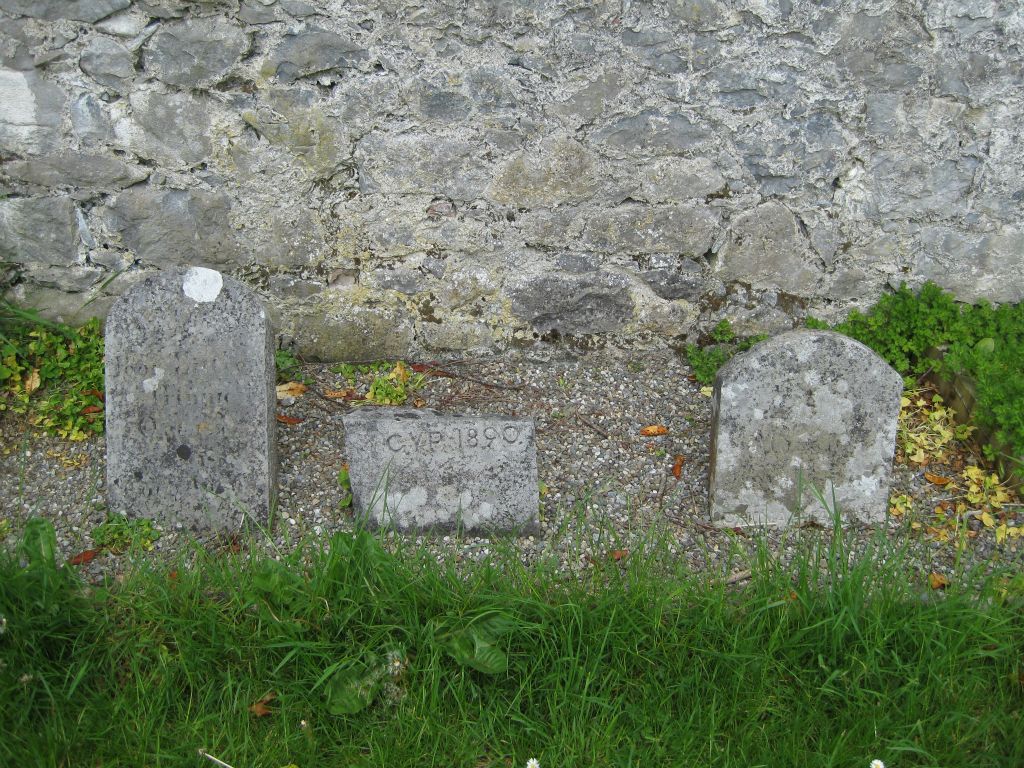 Markers in Coole Park for the graves of Lady Gregory's pets.