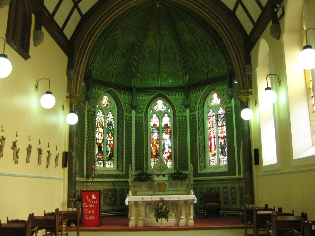The chapel in the Convent of the Sisters of Mercy, Gort. Once a much larger community of 70+ sisters, the group is very small today.