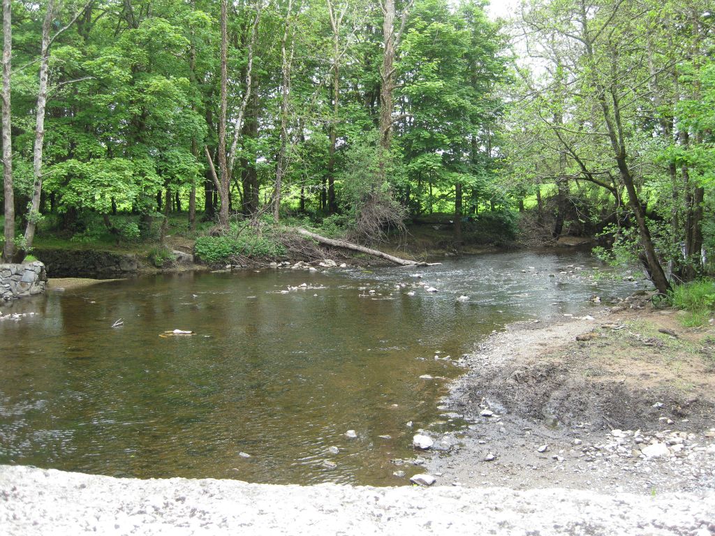 Thoor Ballylee -- this part of the stream served as a film location for "The Quiet Man."