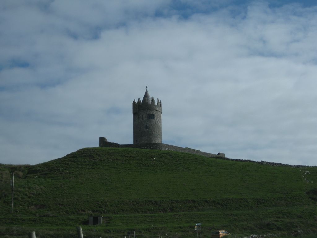 Doonagore Castle at Doolin - a fairytale place (privately owned.)  The tower dates to the 16th Century.
