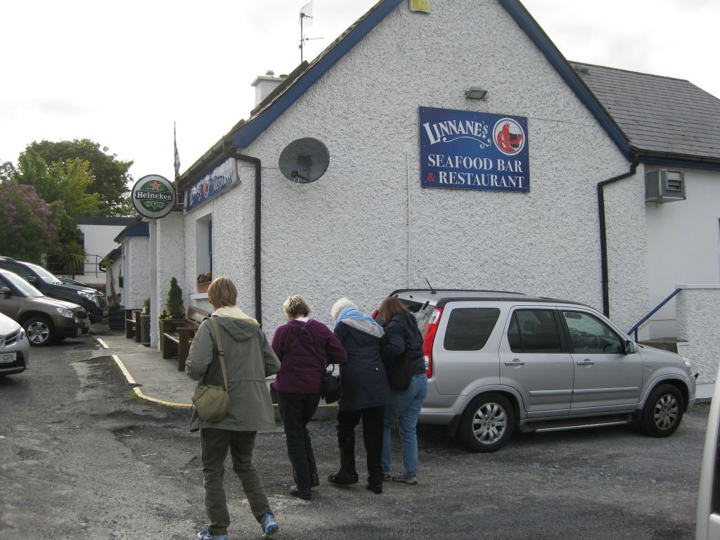 Linnane's Seafood Bar at New Quay (between Ballyvaugh and Kinvara) -- highly recommended!