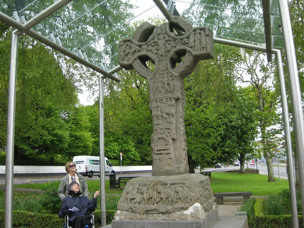 The Market Cross at Kells - a 9th Century High Cross from the monastery at Kells