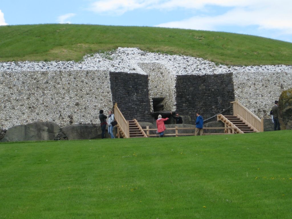 Newgrange mound at Bru na Boinne near Slane, Co Meath