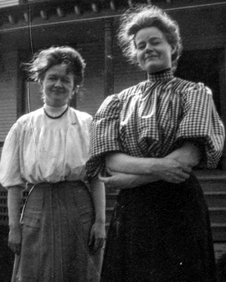 Martha Swift and her sister Agness