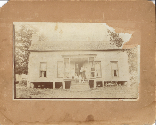 House at Leatherwood, ca 1899