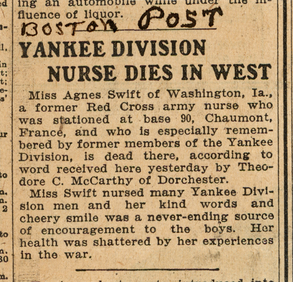 Boston Post 1923