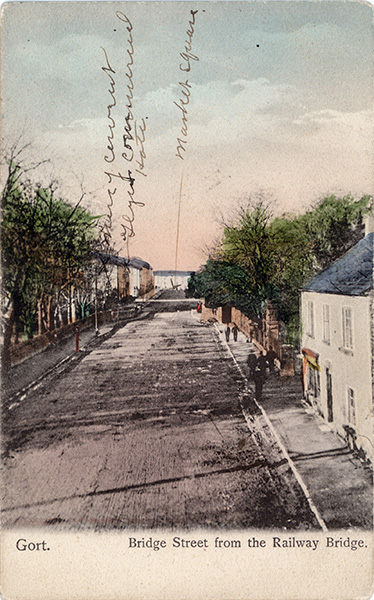 Postcard from Gort, 1911